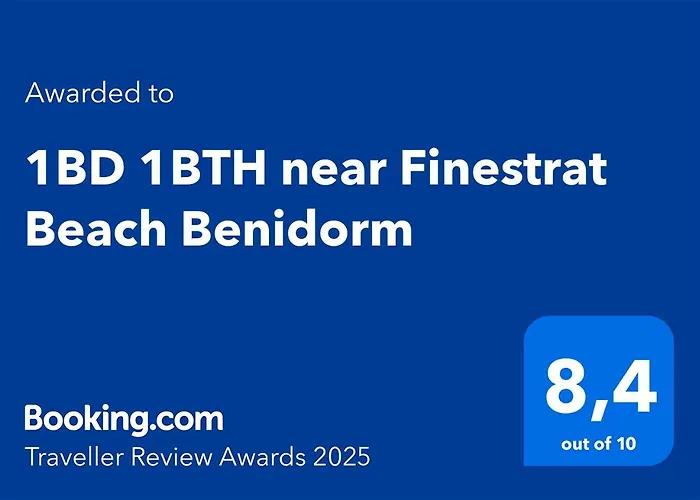 1Bd 1Bth Near Finestrat Beach Benidorm